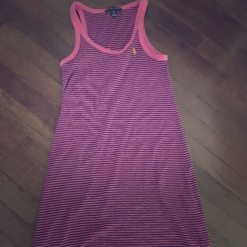 Striped Ralph Lauren tank dress
